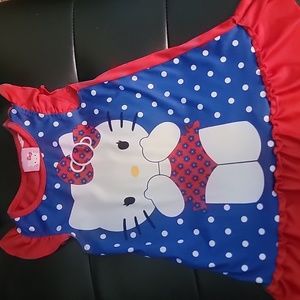 Hello kitty fourth of July dress